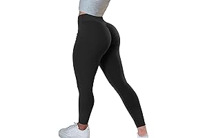 AIMILIA 3X Women's Plus Size Scrunch Butt Leggings