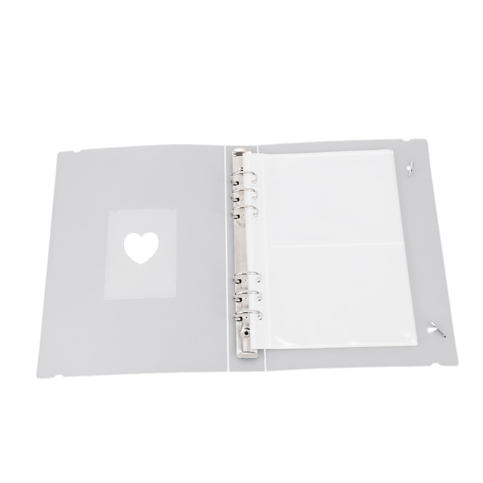 HOODANCOS 1set Portable Frosted Photo Album Multi-function Scrapbook for Pictures Postcards and Collectibles for Weddings Graduations and Family Memories Lightweight and Design