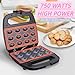 Cookie Maker Electric Walnut Maker Nut Mold Maker, Non Stick 110V Electric Oreshki Maker with Double Sided Heat, Non Slip Feet, for Nuts Cookies Snacks, 12 Holes Black