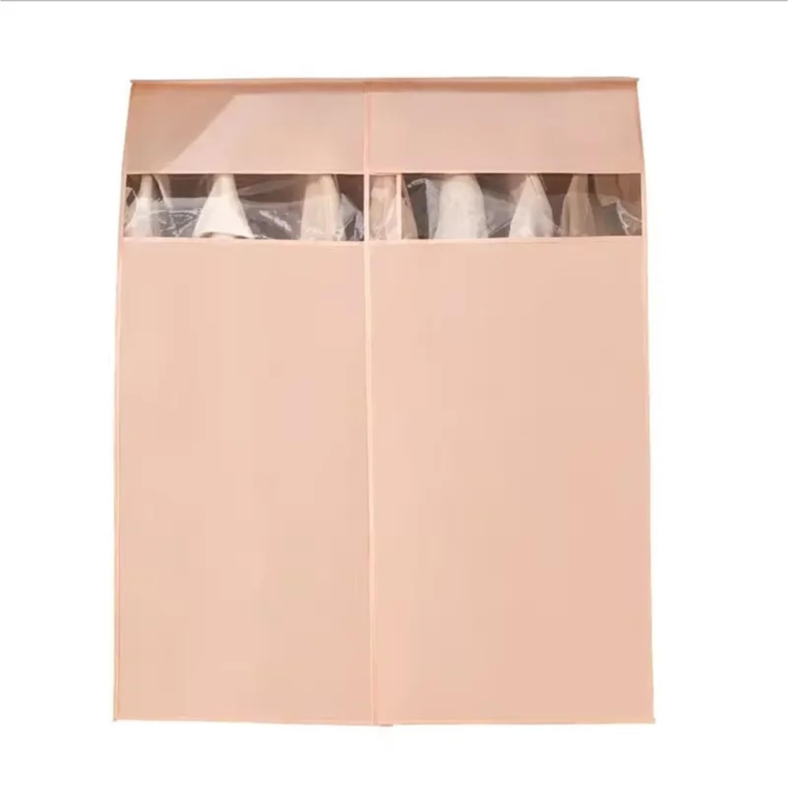 Copriabiti trasparenti da appendere, Copertura for appendiabiti trasparente, completamente chiusa, di varie dimensioni(Color 9-150x120cm)