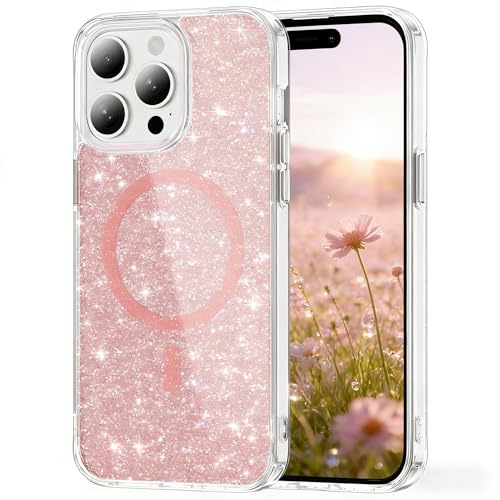Coque iPhone 13 Pro Max paillettes roses pour sublimer vos soirées et photos au quotidien
