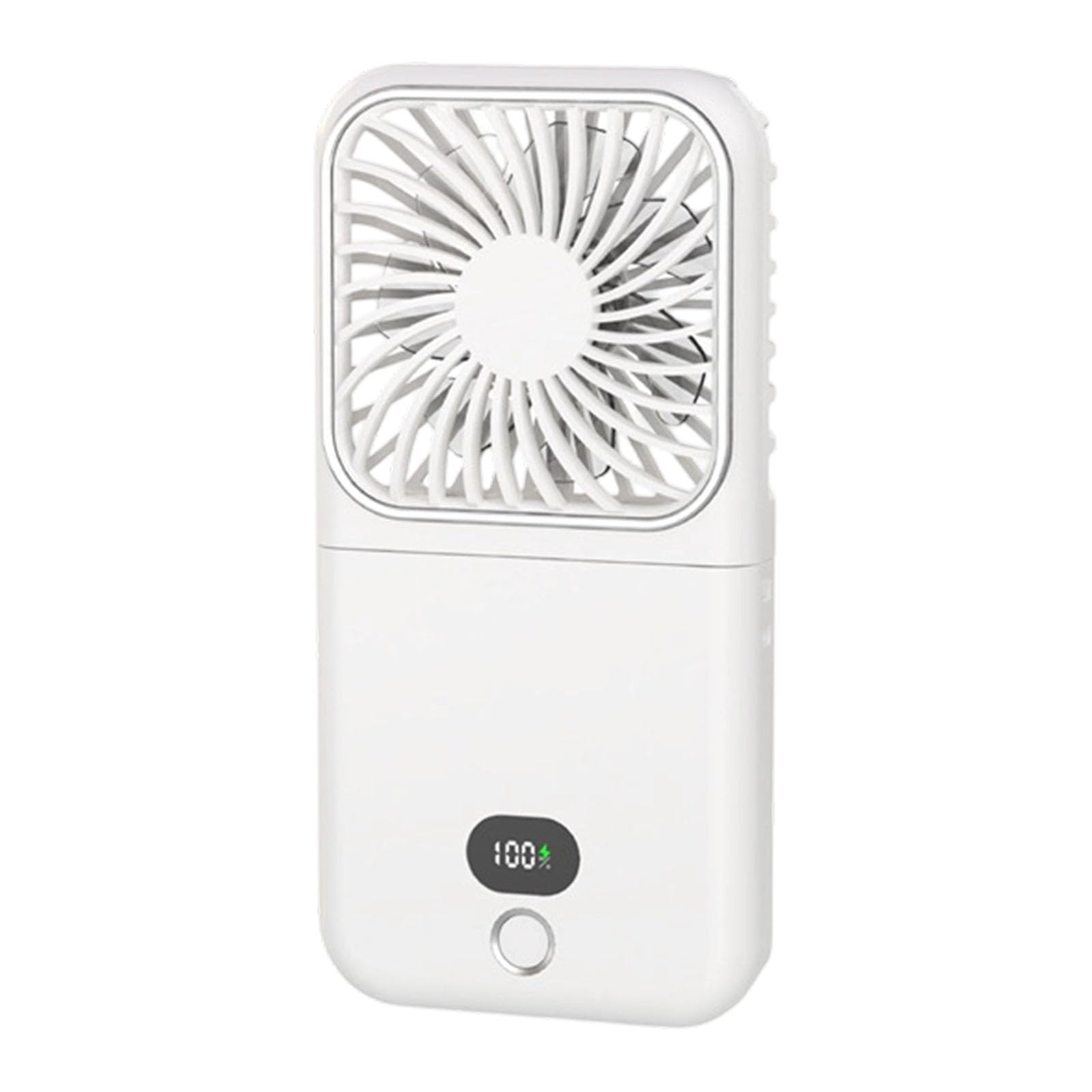 FROMCEO Powerful Pocket Sized Wind Maker with 7 Part Design and Long Battery Life Perfect for Refreshment and Climate Control Foldable Individual Fan