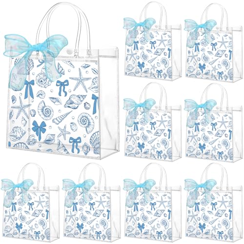 Sacs cadeaux en PVC transparent réutilisables Motipuns bonbons friandises