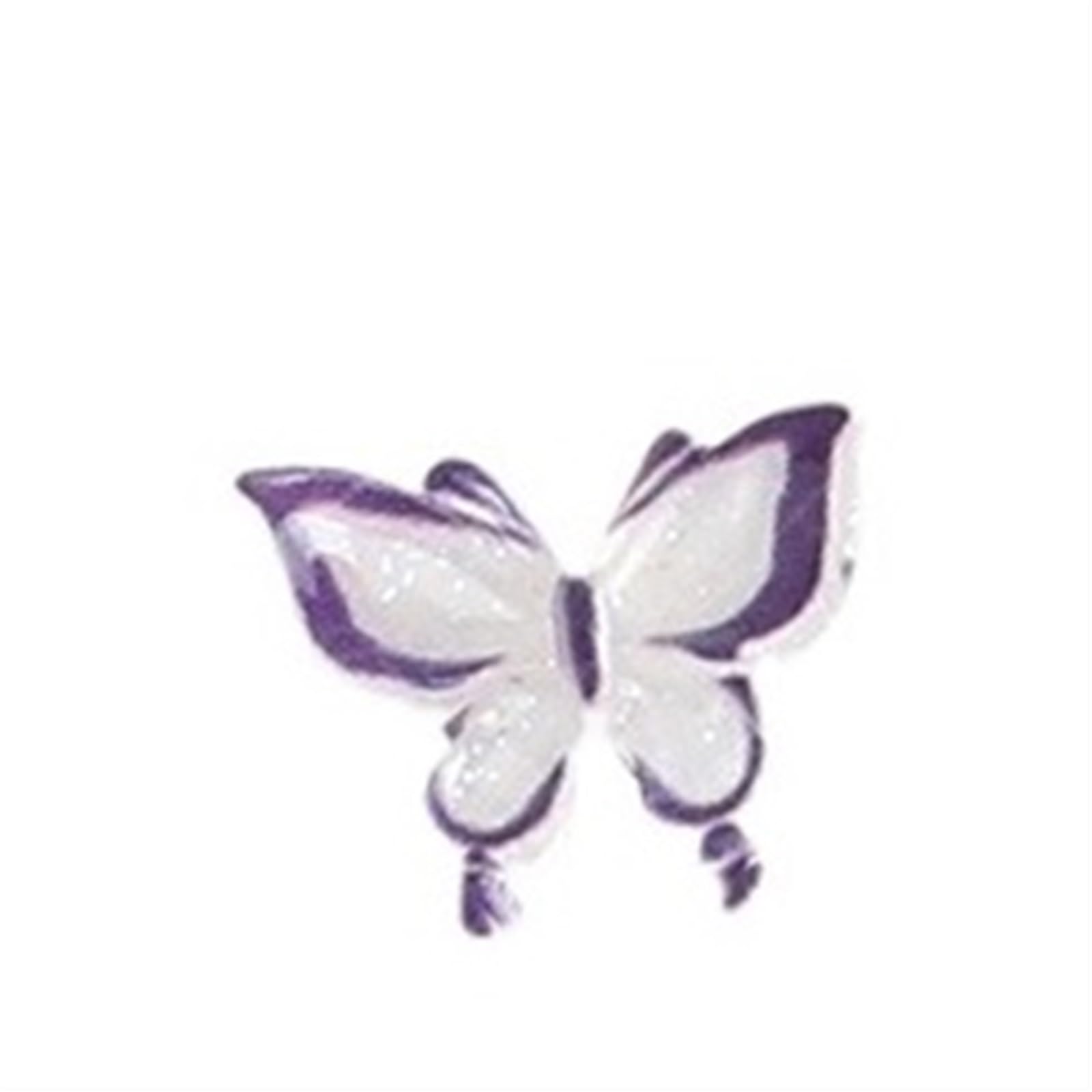 Taladro de uñas mariposa y diamantes de resina de base plana para accesorios de decoración