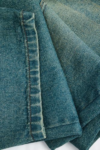 Image of SNITCH Men Jeans Streetwear | Balloon Fit Mid Rise & Acid Wash Design | 100% Cotton Breathable Fabric & Wide Leg Style for Urban Explorer & Casual Everyday Outings