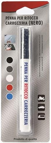 Clicled Penna Ritocco Carrozzeria Auto Vernice Pennarello Copri Rimuovi Graffi (Nero)