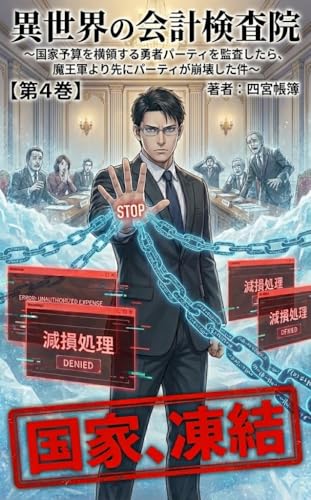 異世界の会計検査院（4）: 〜国家転覆監査・戦争という名の公共事業〜 異世界の会計検査院 〜国家予算を横領する勇者パーティを監査したら、魔王軍より先にパーティが崩壊した件〜