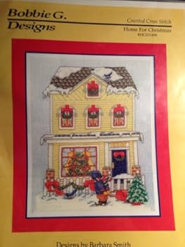 Office Product Home for Christmas Cross Stitch Pattern 7.5" X 10" Book