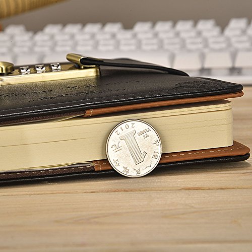 Libro de cuentas creativo blanco con código de seguridad para regalar 5
