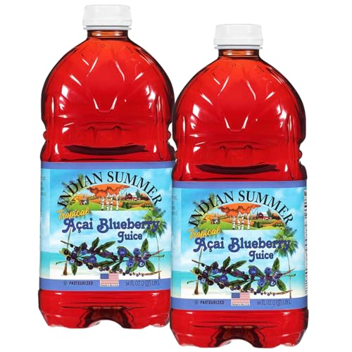 Indian Summer Tropical Apple Juice (Acai Blueberry, 2 Pack)