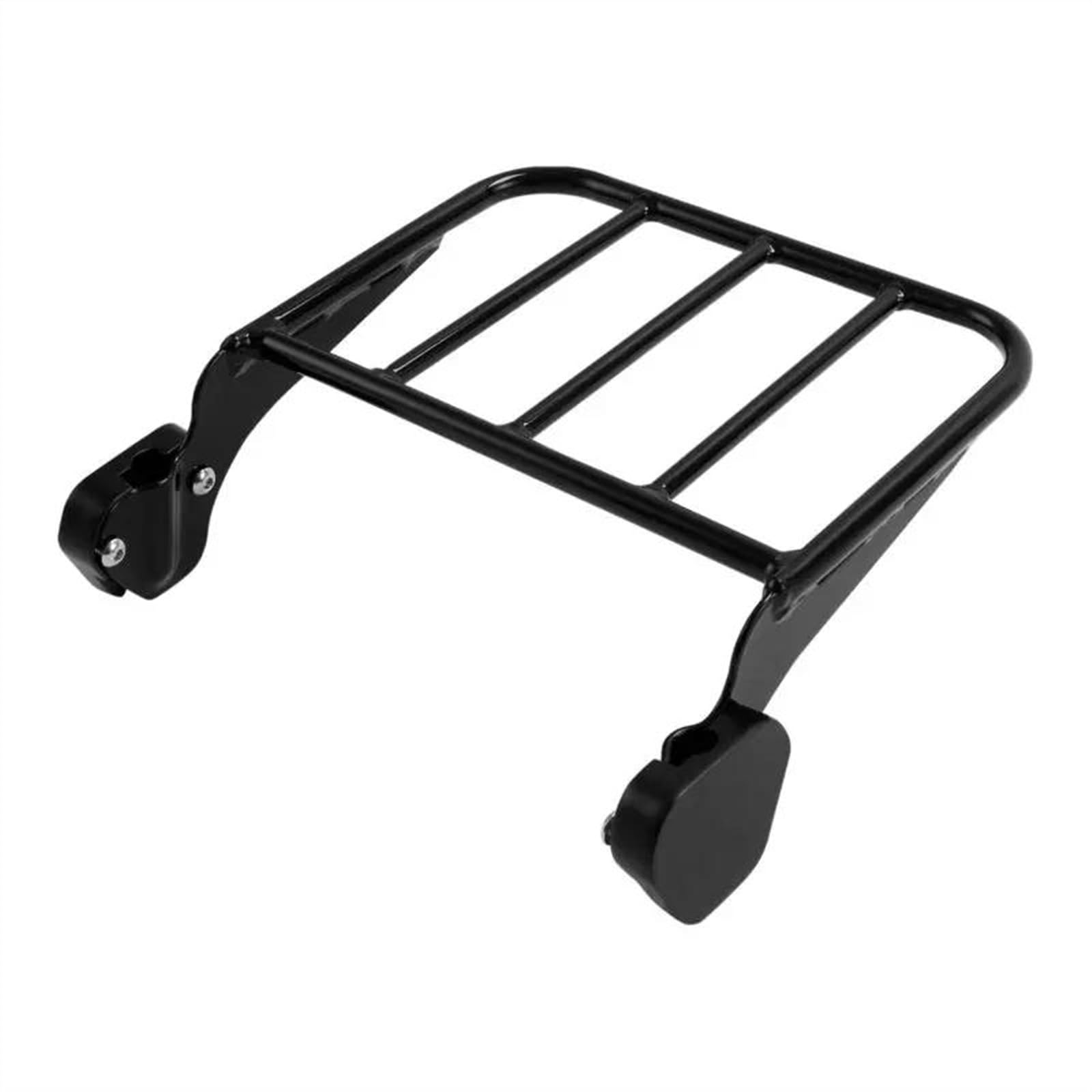 WOOGA Motorrad Gepäck Halter Hinten Gepäck Träger Rack Ladungen Halter Halterung Zubehör für Har&le&y Davidson Street Glide Road King Special Road Glide (Schwarz