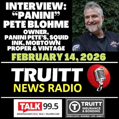 INTERVIEW: "Panini" Pete Blohme (Owner, Panini Pete's, Squid Ink, Mobtown Proper & Vintage, etc.) from our February 14, 2026 TRUITT NEWS RADIO Show
