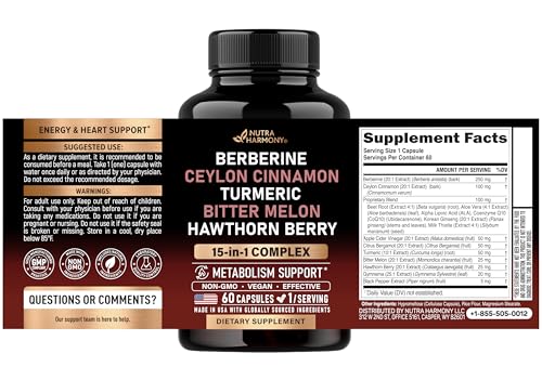 NUTRAHARMONY Berberine Complex Capsules