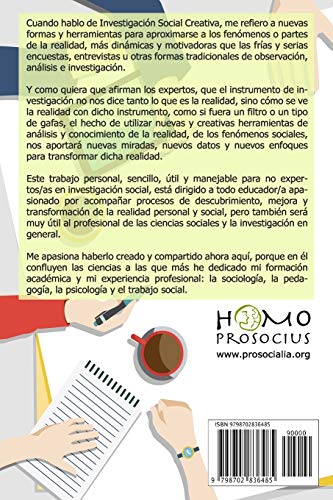 Investigación Social Creativa: Dinámicas y ejercicios para conocer y transformar la realidad