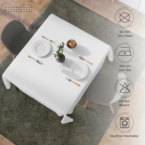 Image of Encasa XO Dining Table Cover 4 Seater, Water Repellent Table Cover