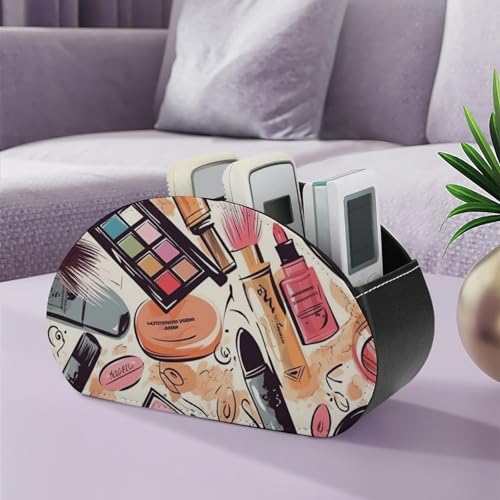 Boîte de rangement télécommande à 5 compartiments pour bureau - 6