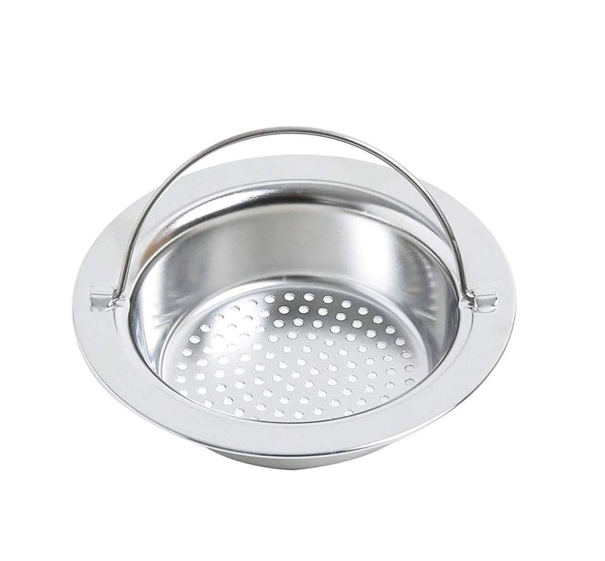 Giffy® Durable, Strong, Stainless Steel Sink Strainer with Handle & 2mm Small Holes, Kitchen Drain Basin Basket Filter Stopper Sink Drainer, 11cm (B08ZNN61K2) Amazon Price History, Amazon Price Tracker