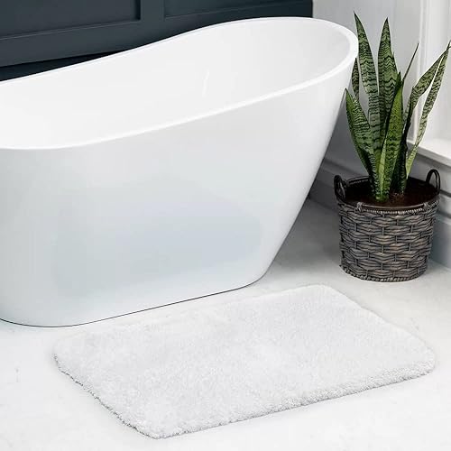 Miniatura 2 de Hotel Premier Collection - Alfombra de baño de Member's Mark (24 x 36 pulgadas, color blanco)