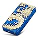 USB Rechargeable Lighter, Electric Tesla Plasma Dragon Lighter USB Windproof Flameless Arc Lighter (Blue ice)