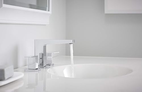 Miniatura 2 de Kohler K-24857-4-CP Honesty - Grifo para lavabo de baño, cromado pulido