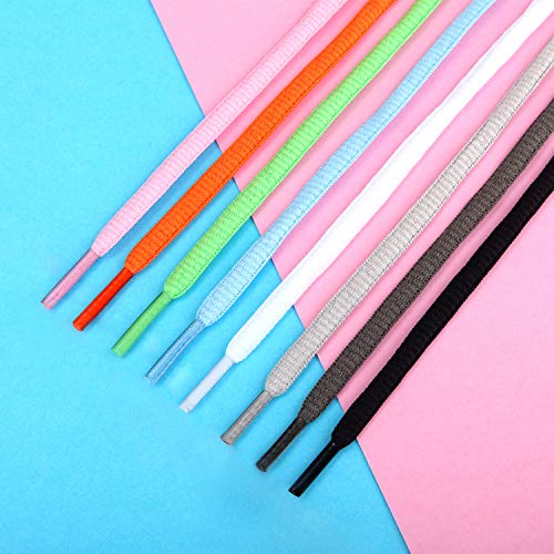 handshop 1434 oval athletic shoelaces 2434-7234 in 22 colors half round shoe laces