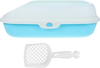 FRCOLOR Caixa De Areia Para Gatos Esteira De Banheiro Para Gatos Comadres Para Gatinhos Bandeja De Areia Para Gatos Bandeja De Banheiro Para Gatos Bandeja De Areia Para Gatos Bandeja De