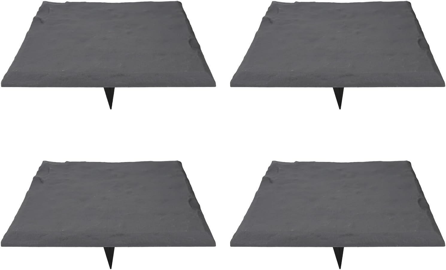 PerGar Decorative Stepping Stones, Stepping Stones Outdoor with Ground Stakes, Garden Stepping Stones, Large Stepping Stones, Decorative Step Stones and Pavers for Outdoor Pathway