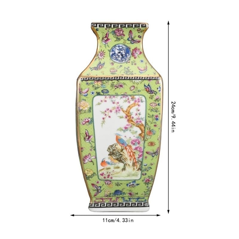 Vasen Wohndeko Wohnzimmer Tisch Dekoration Antike Porzellan Keramik Vase Emaille Küche