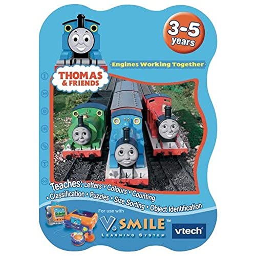 VTech VSmile Thomas & Friends Engines Working Together Learning Game
