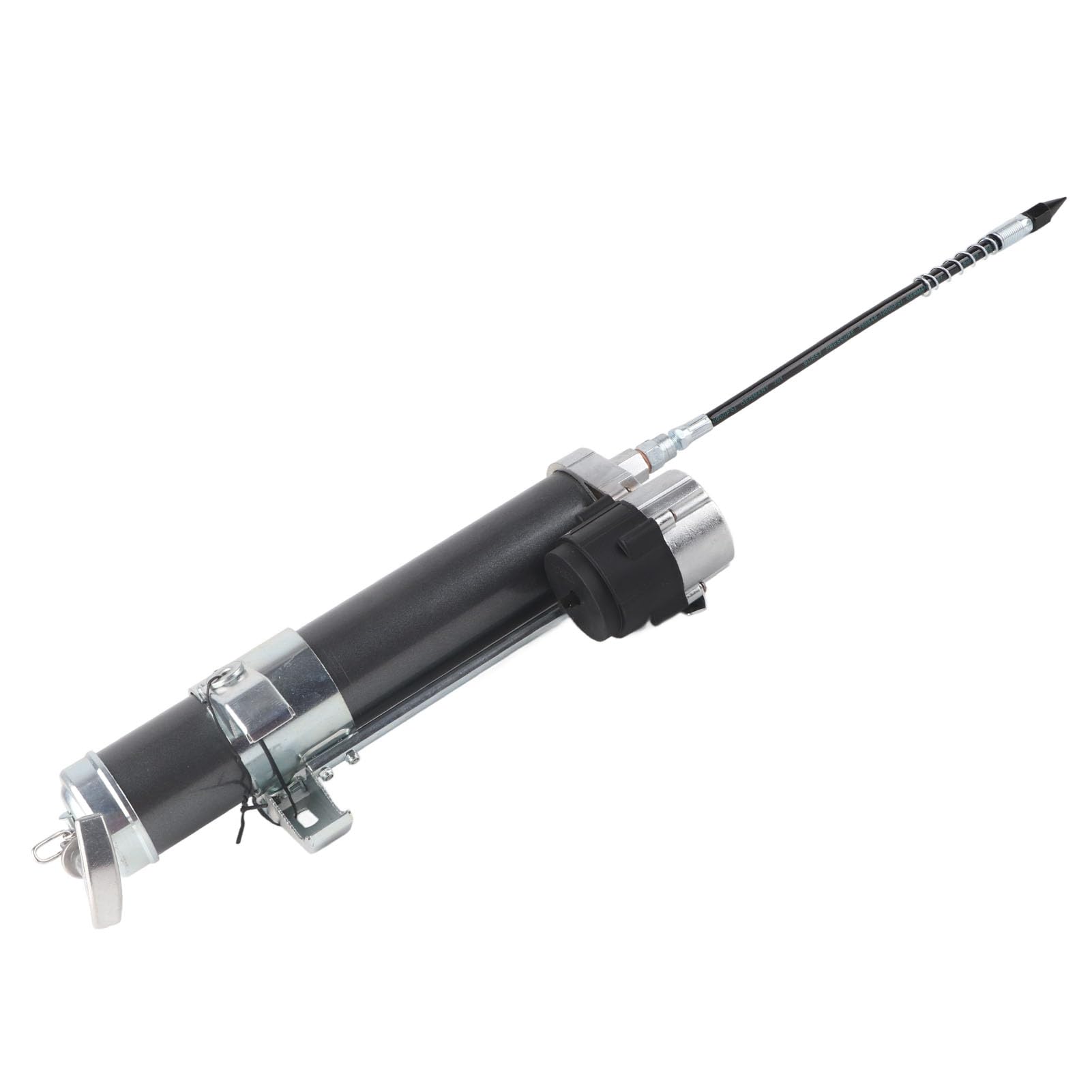 FTVOGUE Accesorio para Pistola Engrasadora, Herramienta Engrasadora de Aleación de Aluminio, Capacidad de 600 CC, 12000 PSI para Uso con Taladro Eléctrico
