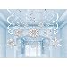 Snowflake Hanging Swirls - 30 pieces