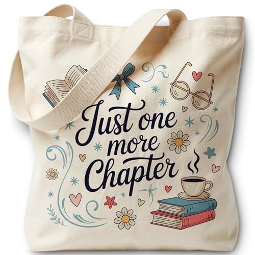 LRYBUD Book Lovers Gifts Tote Bag for Bookish Readers Canvas Bag for Women Grocery Shopping Travel Gym Weekender Vacation Womens Work Tote Bag Gifts