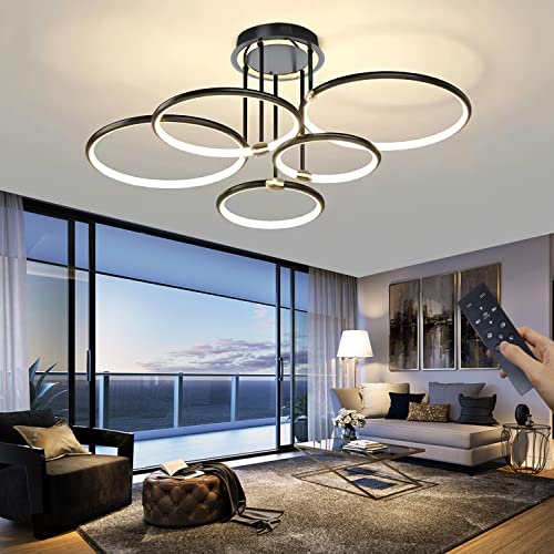 Plafonnier LED dimmable télécommandé pour éliminer la fatigue visuelle