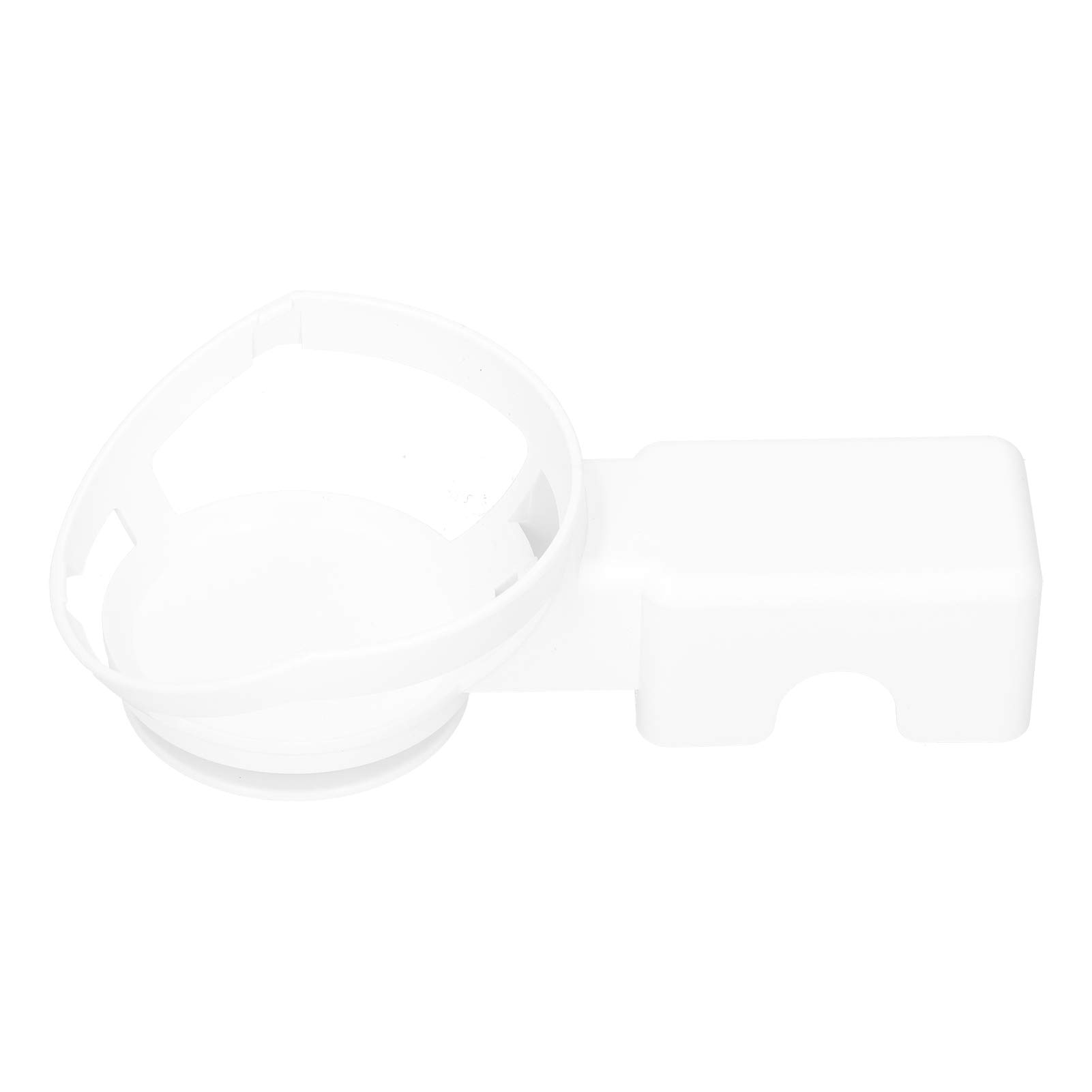 Echo Dot 4th Generation Wall Mount Hanger Holder Stand, Speaker Wall Rack, Space Saving Organizer with Cable Management, ABS Wall Mount for Bathroom Kitchen Smart Speaker (Amazon 4th Generation, White