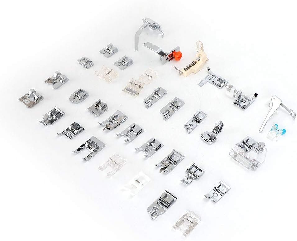 Presser Foot Set, 35PCS Sewing Machine Presser Feet Kit Accessories Household Sewing Machine Accessories
