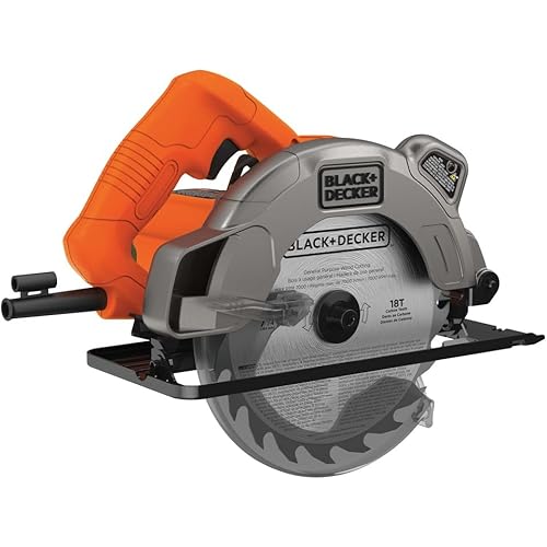 BLACK+DECKER 7-1/4-Inch Circular Saw with Laser, 13-Amp (BDECS300C)