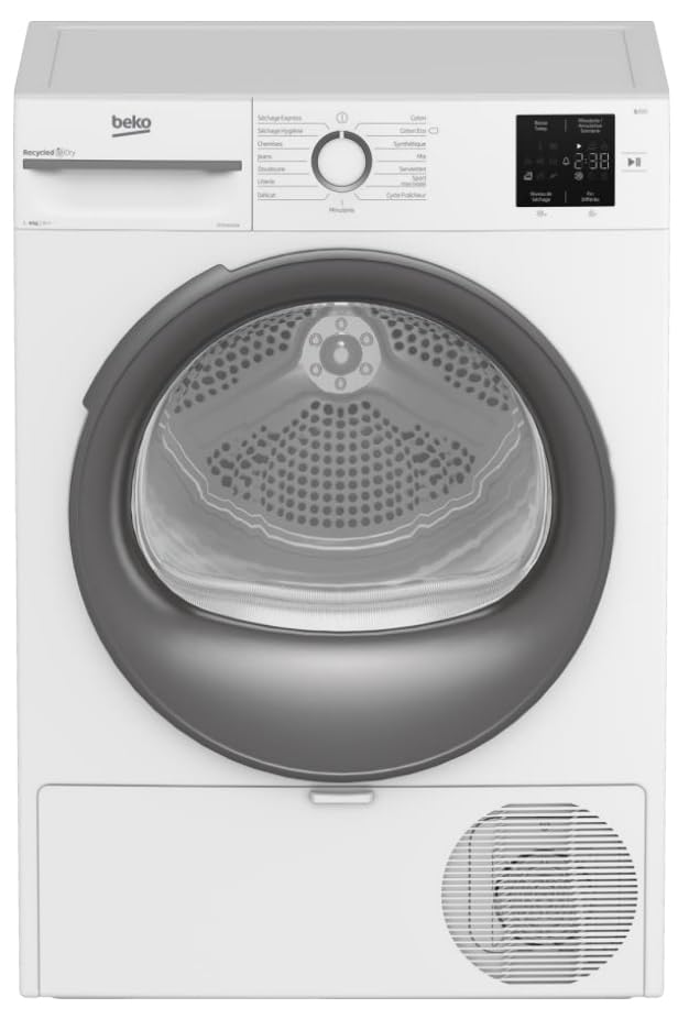 Beko Sèche linge pompe à chaleur DT3H18302W