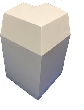 NeatHeat Baseboard Heat Cover Outside Corner 90 degree
