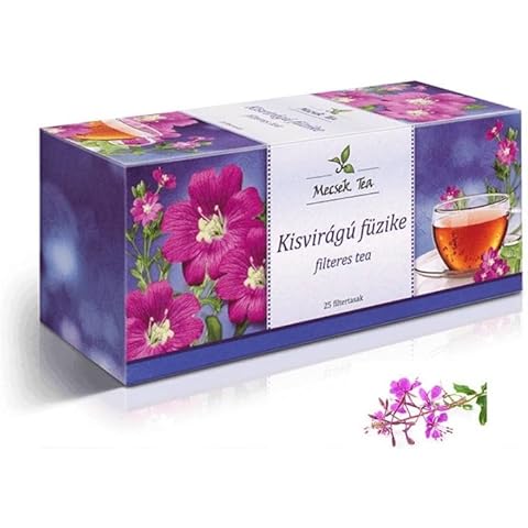 Mecsek Willow Herb Small Flower Epilobium Parviflorum Natural Premium Tea 25 Teabags Cover