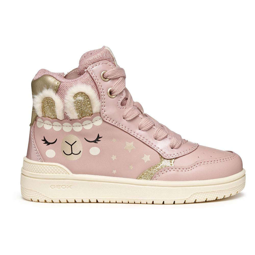 Geox Junior J Washiba Girl Sneakers Old Rose/Platinum 35_EU