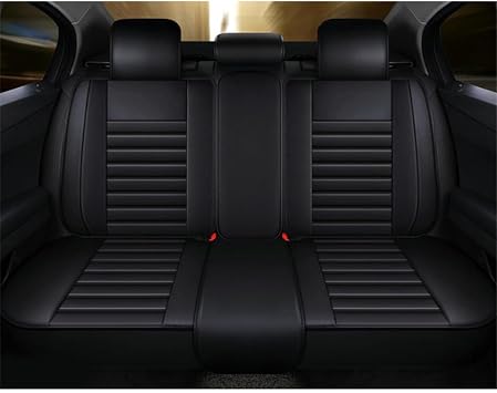Car Seat Covers Front for Toyota for Hilux 2004-2025 Car Seat Protector Waterproof Seat Cushion Interior Accessories MH84 Front Pair Black