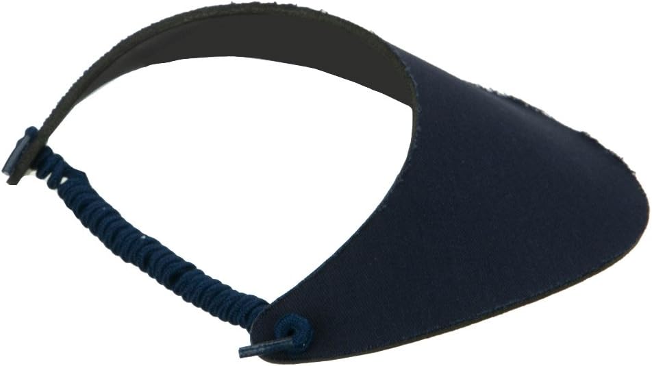 Mega Cap String Visors-Navy OSFM