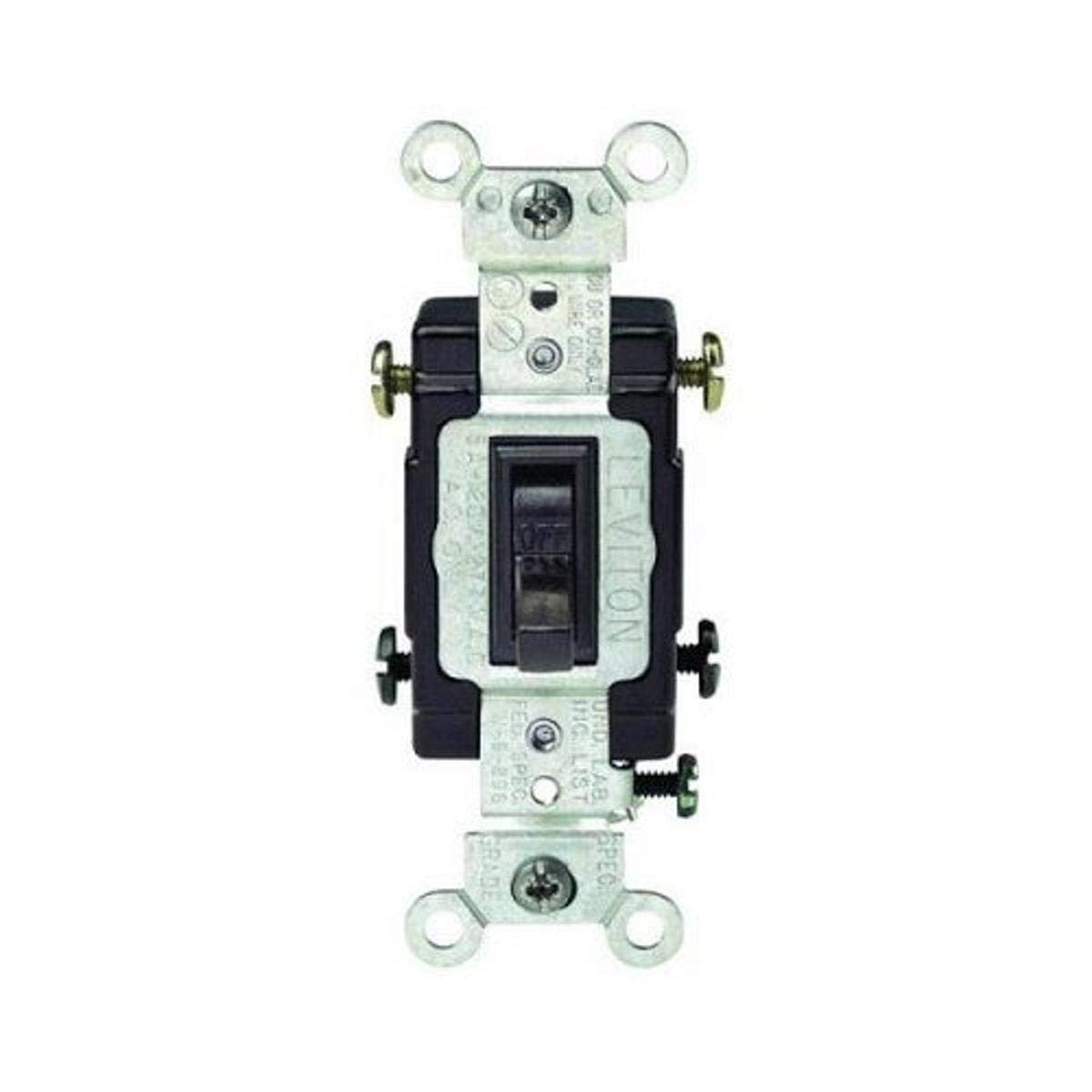 Leviton S03-CS220-2IS Grounded Quiet Switch : Amazon.co.uk: DIY & Tools