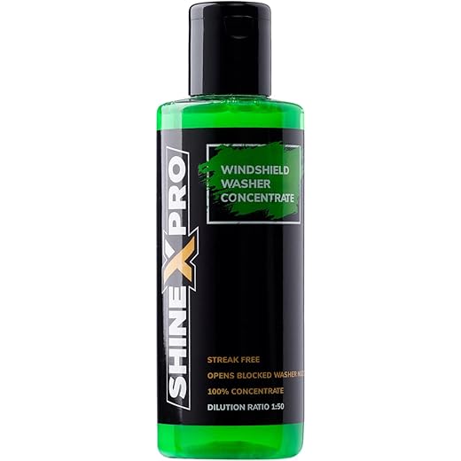 ShineXPro Windshield Washer Fluid 200mL