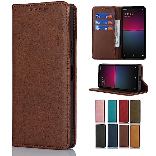 Cavor SHARP Aquos Wish4 SH-52E ケース手帳型Aquos Wish4 カバー 手帳型 Aquos Wish4 財布型 携帯 カバーAquos Wish4 ケースカード収納タンド機能 Aquos Wish4スマホケースSSH-52