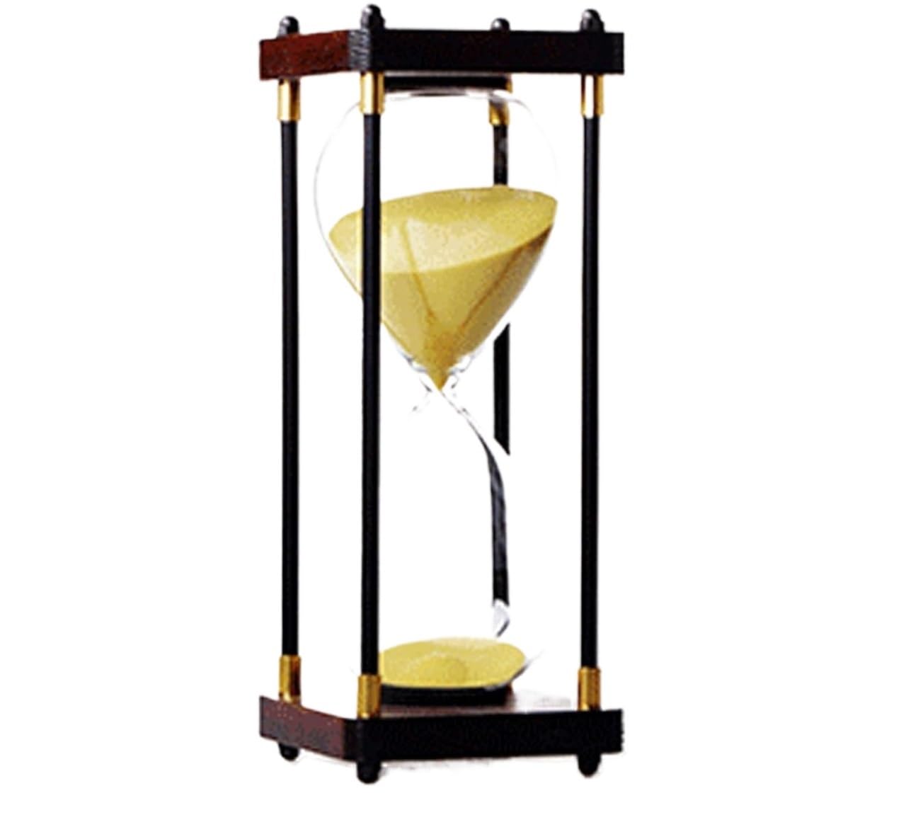 Reloj de arena Reloj de arena decorativo for escritorio, decoración for el hogar, regalo de cumpleaños, Navidad, escritorio de oficina, dormitorio, fiesta, vacaciones, reloj de arena de madera, tempor