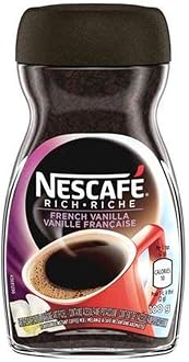 NESCAFE Coffee Bundle, One Rich Hazelnut 100g and One Rich French Vanilla 100g, {Imported from Canada}