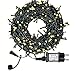 Produktbild Lichterkette Weihnachtsbaum, LED Lichterkette mit 300 LED in warm weiß, 8 Leuchtmodi Dimmbar, EU Stecker, IP44 Wasserdicht, Lichterkette für Party, Feier, Hochzeit, Weihnachtsschmuck, Innen und Außen