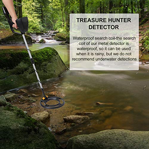 Detector de metal portátil de alta sensibilidade Tehaux para detector de metais subterrâneos para es