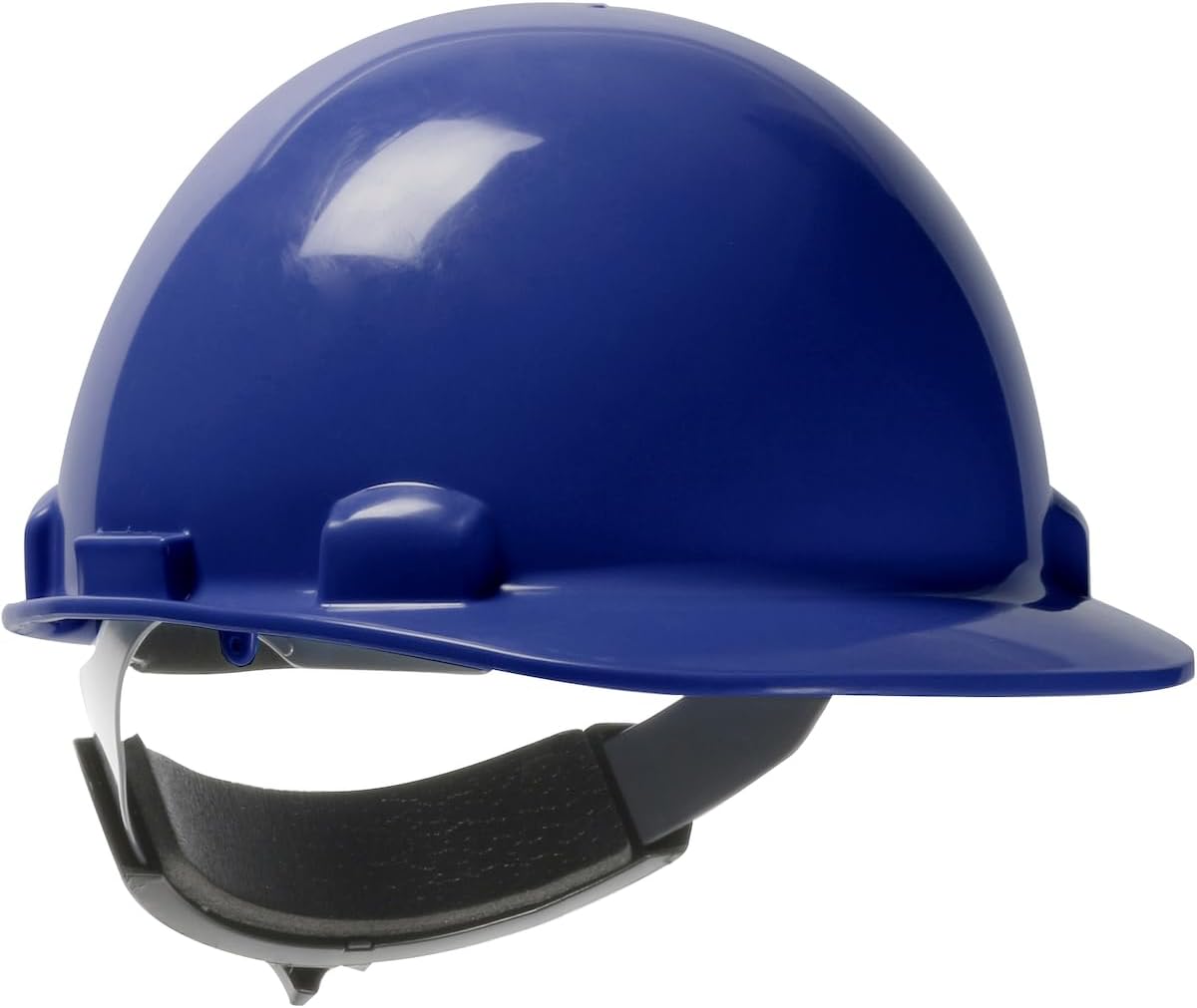 Dynamic Dom Cap Style Hard Hat, HDPE Shell, ANSI Type 1, Class E, 4-Point Suspension, Swing Wheel Ratchet Adjustment, Red (280-HP341SR-15)